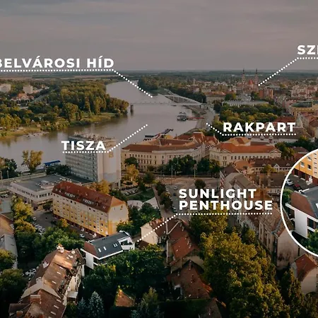 Sunlight Gold Penthouse - Exclusive * Szeged